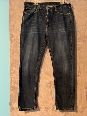 Levi's Slim Straight Dark Blue Jeans